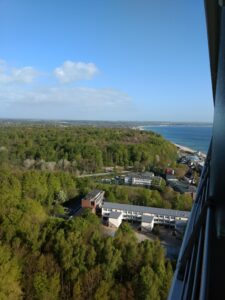 Das Ostsee Perlchen - seitlicher Ostseeblick